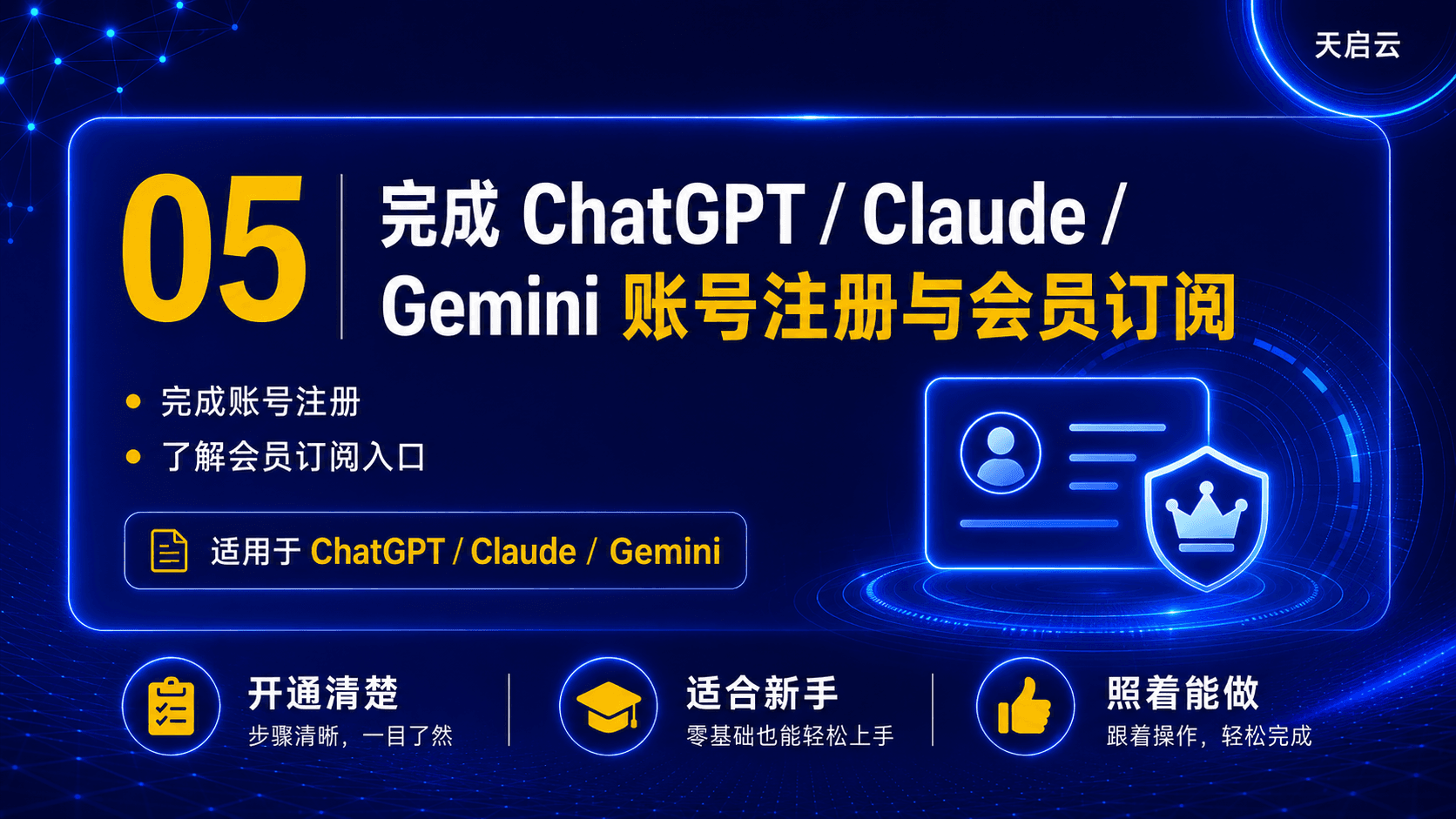 Chat GPT、Claude、Gemini常用工具使用准备课专栏封面